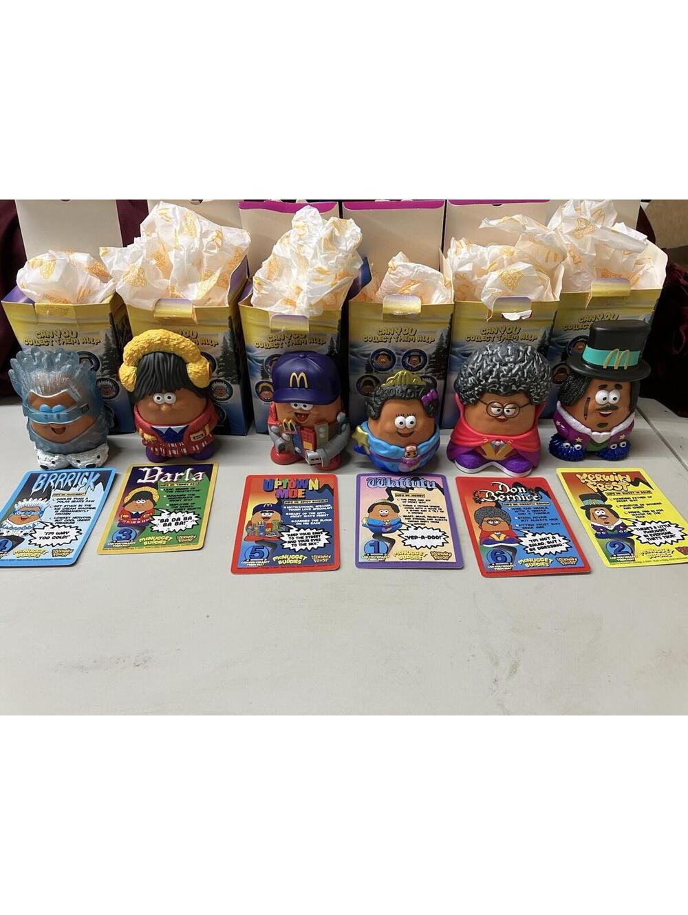 McDonald’s 2023 Kerwin Frost Artist Box McNugget Buddies Full Set of 6